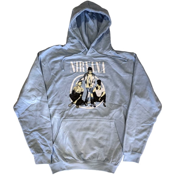 Nirvana Unisex Pullover Hoodie Sweatshirt Trapper Hat Photo (Large)
