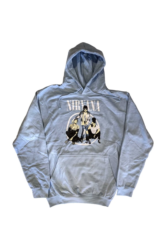 Nirvana Unisex Pullover Hoodie Sweatshirt Trapper Hat Photo (Large)
