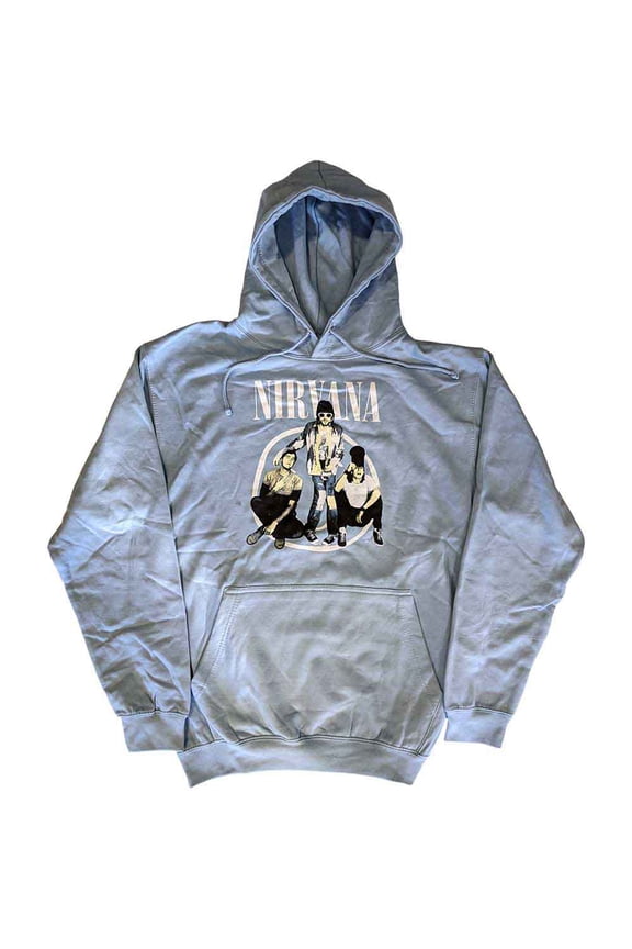 Nirvana Unisex Pullover Hoodie Sweatshirt Trapper Hat Photo (Small)