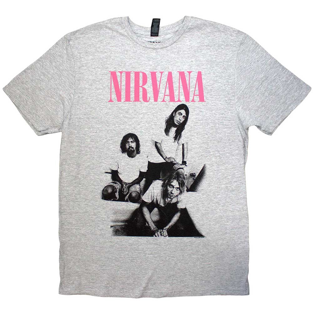 Official Nirvana 'Kris Standing' Photo T-Shirt - Unisex Black Band Tee - View #6
