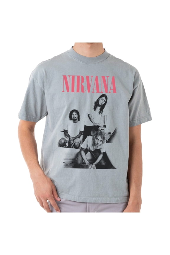 Nirvana Unisex T-Shirt Bathroom Photo (Small)