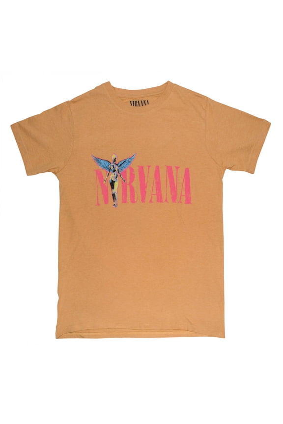 Nirvana Unisex T-Shirt: In Utero Angel (Back Print)