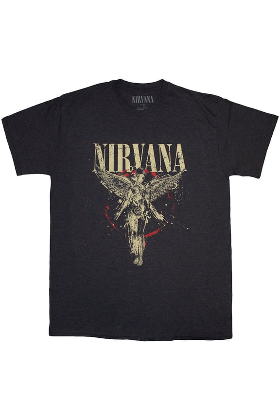 Nirvana Unisex T-Shirt In Utero (Grey)