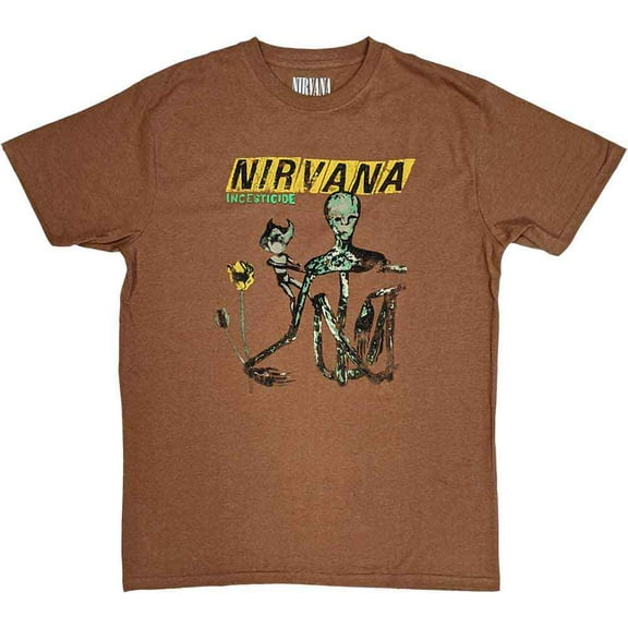 Nirvana Unisex T-Shirt: Incesticide (Large)