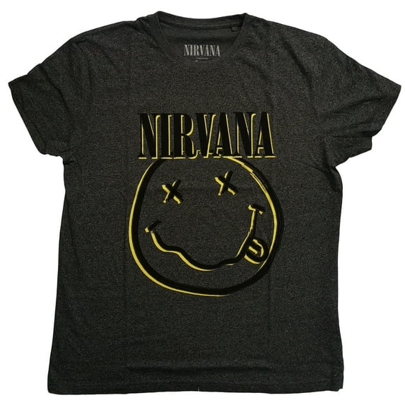 Nirvana Unisex T-Shirt Inverse Smiley (XX-Large)