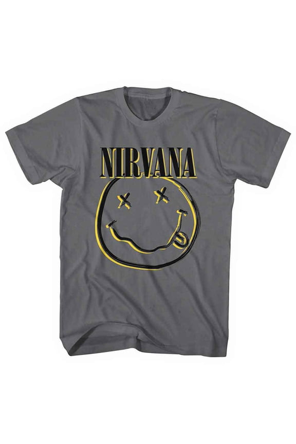 Nirvana Unisex T-Shirt Inverse Smiley (XX-Large)