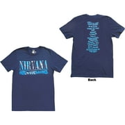 Nirvana Unisex T-Shirt Nevermind Back Print XX-Large