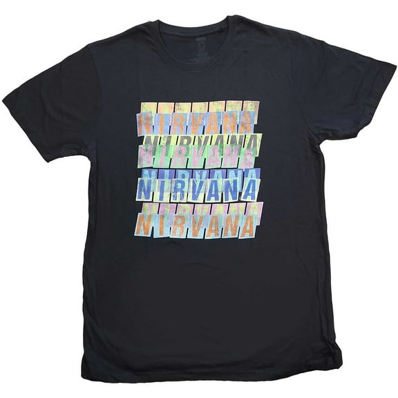 Nirvana Unisex T-Shirt Repeat (Small)