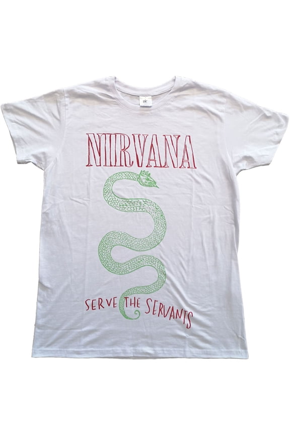 Nirvana Unisex T-Shirt Serve The Servants (Small)