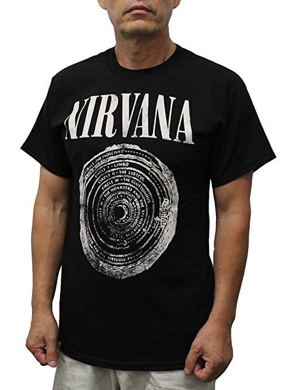 Nirvana Vestibule Black T-ShirtSM, MD, LG, XL New - Walmart.com