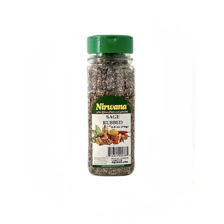 Nirwana Rubbed Sage Naturally Grown 2.5 oz Bottle
