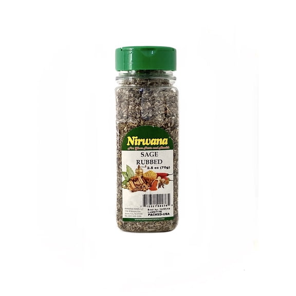 Nirwana Rubbed Sage Naturally Grown 2.5 oz Bottle