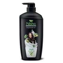 Nisha 21.98 fl oz- Nisha Avocado & Brahmi Daily Shampoo For Strong and Shiny Hair, Man and Women, For All Hair Types