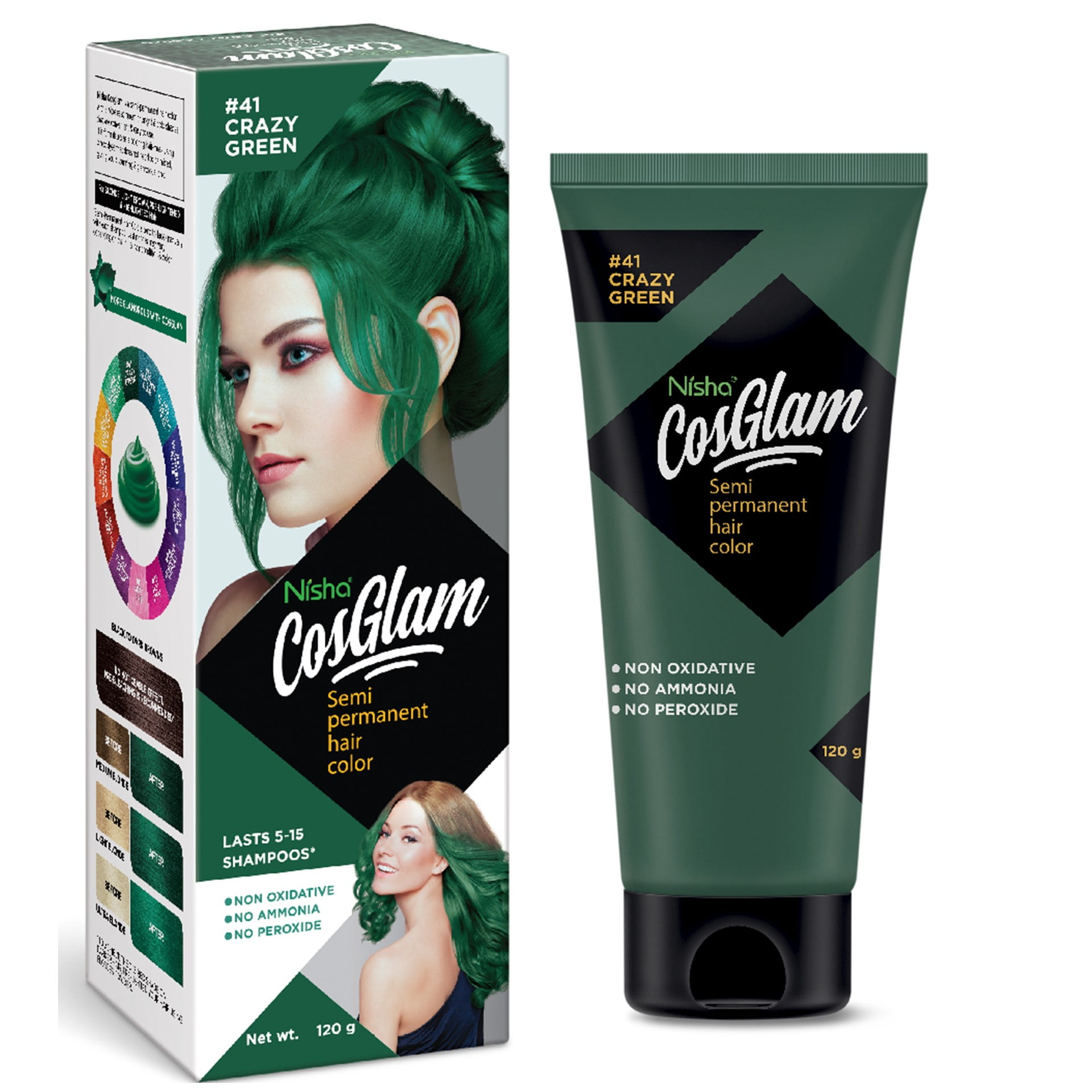CRAZY COLOR - Semi Permanent Hair Color [ #41 Cyclamen ] 5.07 Oz. * BEAUTY  TALK LA *