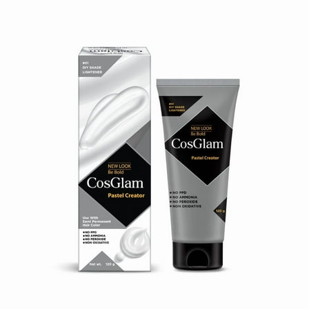 Cosglam Semi Permanent Hair Color Dye, No Ammonia, No Mixing Req, Pastel Creator, 4.06 oz