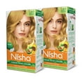 thumbnail image 1 of Nisha Creme Hair Color | Permanent Long Lasting Blonde Hair Dye Color Kit | Golden Blonde | 5.07 Oz (Pack Of 2), 1 of 11