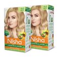 thumbnail image 1 of Nisha Creme Hair Color | Permanent Long Lasting Blonde Hair Dye Color Kit | Ultra Blonde | 5.07 Oz (Pack Of 2), 1 of 11