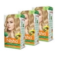 thumbnail image 1 of Nisha Creme Hair Color | Permanent Long Lasting Blonde Hair Dye Color Kit | Ultra Blonde | 5.07 Oz (Pack Of 3), 1 of 11