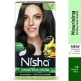 thumbnail image 1 of Nisha Creme Hair Color | Permanent Long Lasting Black Hair Dye Color Kit | Natural Black | 4.05 Oz, 1 of 10
