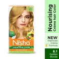thumbnail image 1 of Nisha Creme Hair Color | Permanent Long Lasting Blonde Hair Dye Color Kit | Golden Blonde | 5.07 Oz, 1 of 10