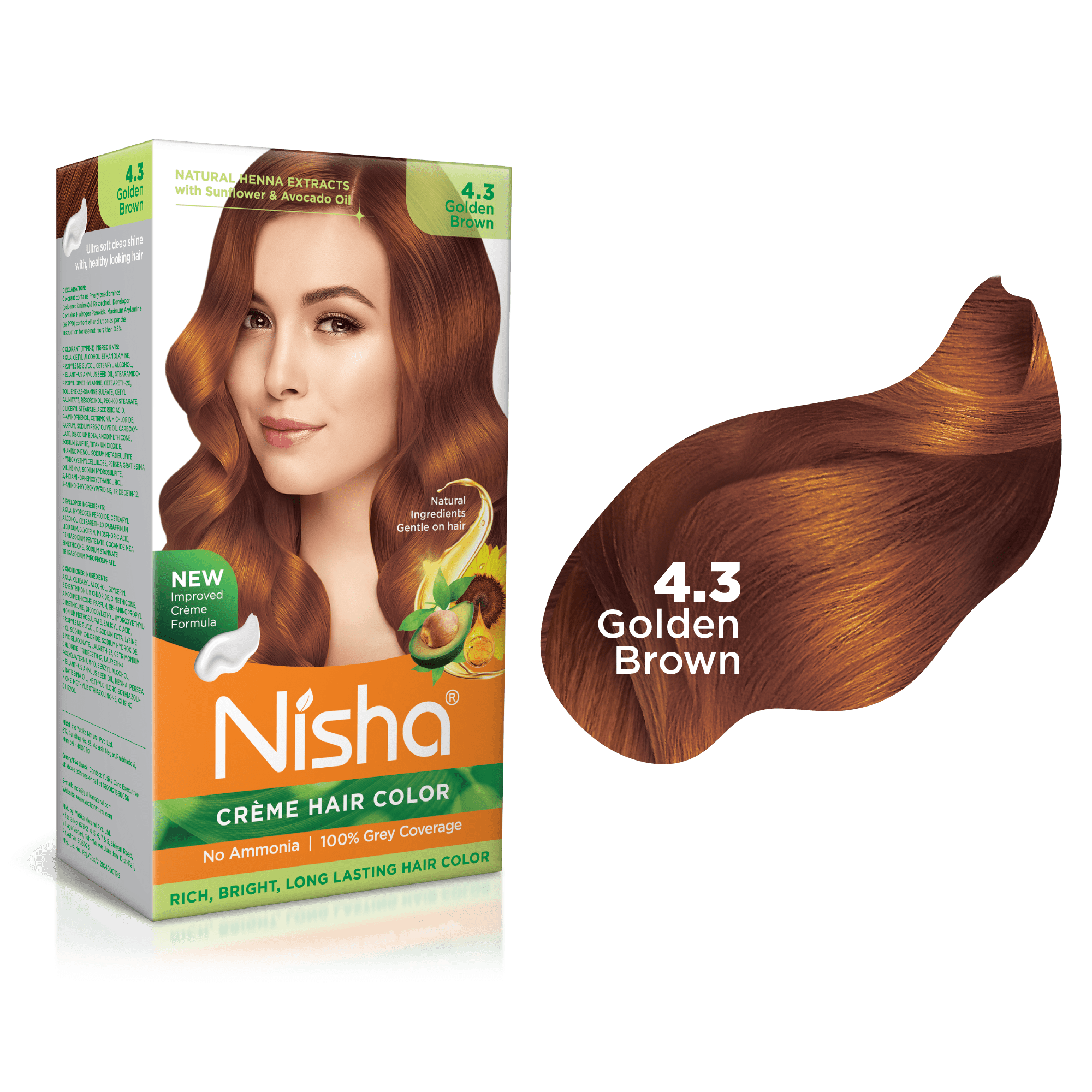 Nisha heena based hair color review & demo / 10rs henna / How to apply &  mix nisha henna pack #zeenu - YouTube