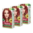 thumbnail image 1 of Nisha Creme Hair Color | Permanent Long Lasting Red Hair Dye Color Kit | Cherry Red | 5.07 Oz (Pack Of 3), 1 of 11
