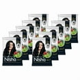 thumbnail image 1 of Nisha Pack Of 10 Permanent Black Henna Hair Color Dye, 100% Grey Coverage, Original Black, 0.53 oz Each Pack, 1 of 8