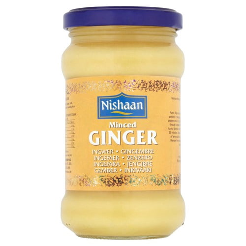 Nishaan Ginger Minced 283g, British Import (Pack of 3)
