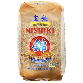 Nishiki Premium Medium Grain Brown Rice 5 lb Bag