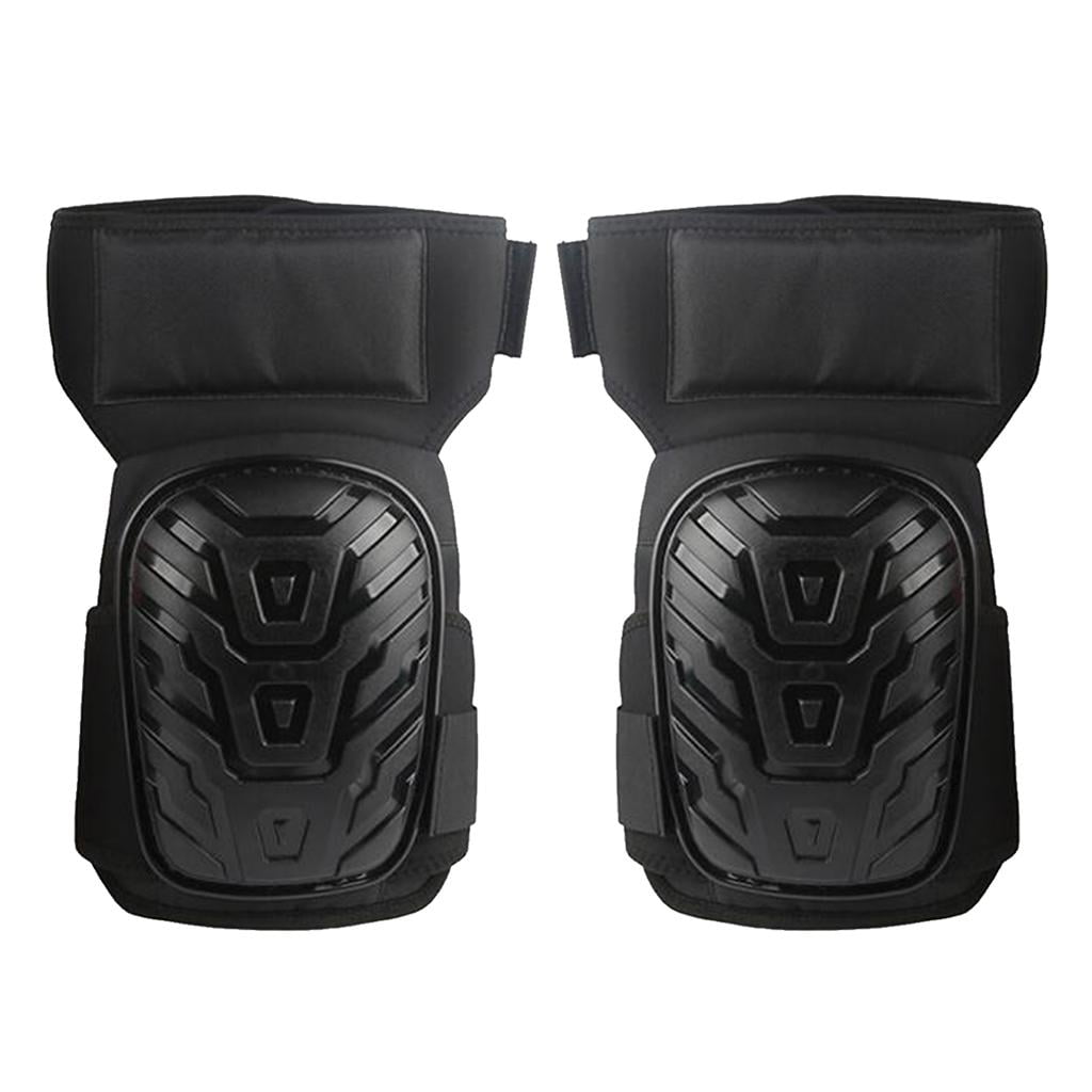 Nishiyuenyi 1 Pairs Knee Pad For Work- Heavy Duty Construction Gel knee Pads Anti-Slip Strap