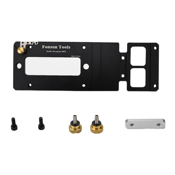 Nishiyuenyi 1 Track Saw, Square Guide Rail, Metal Power Tool Accessories, Guide Rail, Square