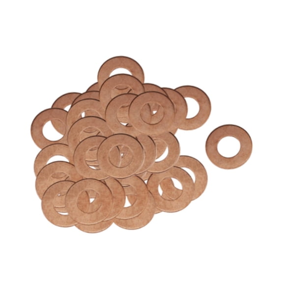 Nishiyuenyi 100Pcs Rings Sheet Metal Equipment Automotive Truck Round Washers