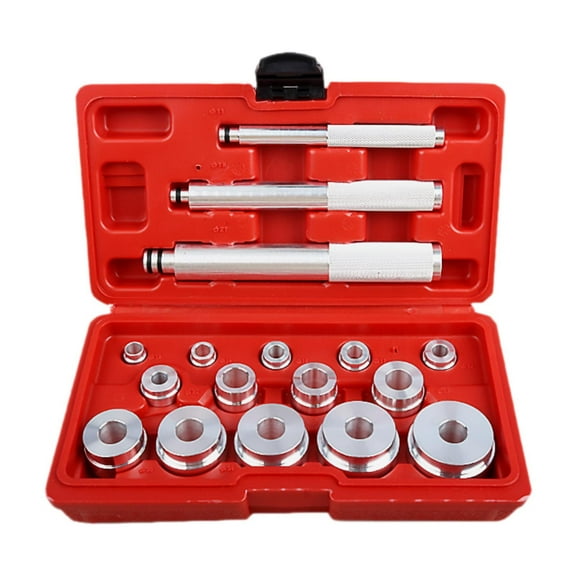 Nishiyuenyi 17 Pieces Bushing Drivers Remover Tool Wheel Axle Bushing Installation Set Wheel