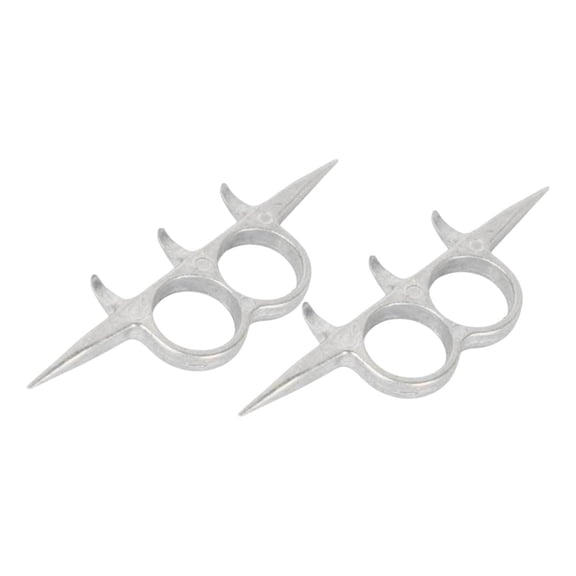 Nishiyuenyi 2 Pieces Aluminum Remover Corn Peeling Cutter Quick Peeling Convenient Practical