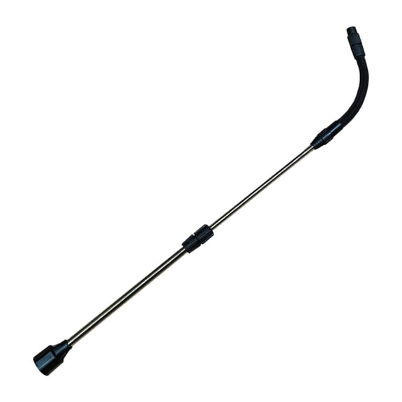 Nishiyuenyi 24.4 inch Nozzle with Extendable Telescopic Rod, Compatible with Garden Pressure Black