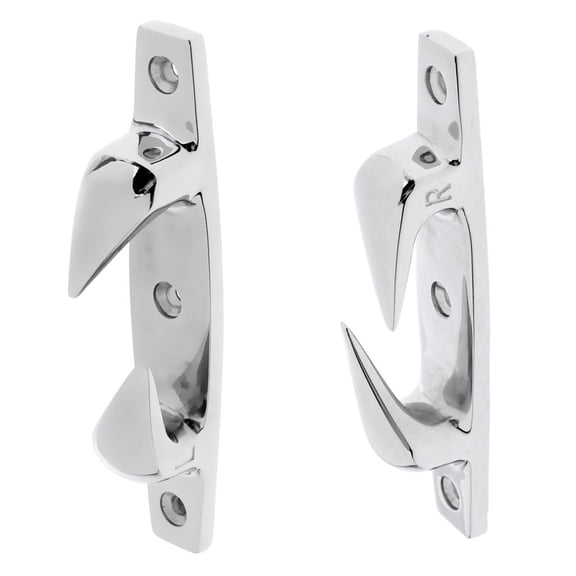 Nishiyuenyi 2pcs 4.7 inch 12cm Marine Boat Bow Chocks Skene Deck Anchoring Mooring Dock Line