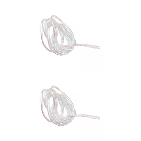 Nishiyuenyi 2x 4 Meters Braid Mylar Tube Fly Tying Materials Round Holographic Fishing