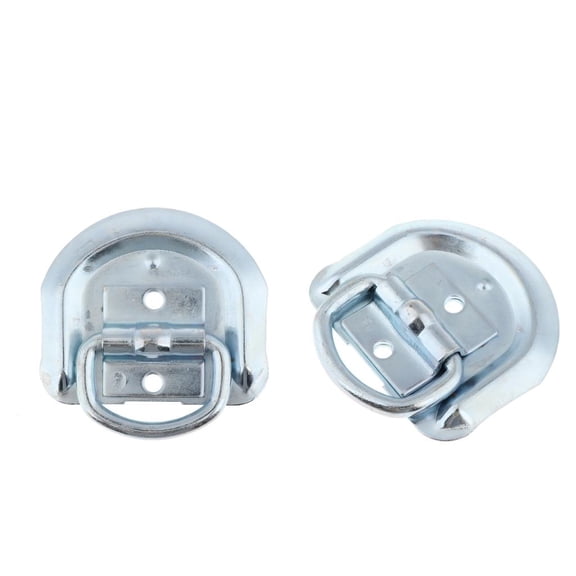 Nishiyuenyi 2x D-Ring Chain Strap Tie Down Anchor with Recessed Pan Heavy Duty for Truck