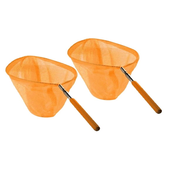 Nishiyuenyi 2x Kids Pond Fishing Net Child Folding Tadpole Mesh Holder Insect Catcher Nets