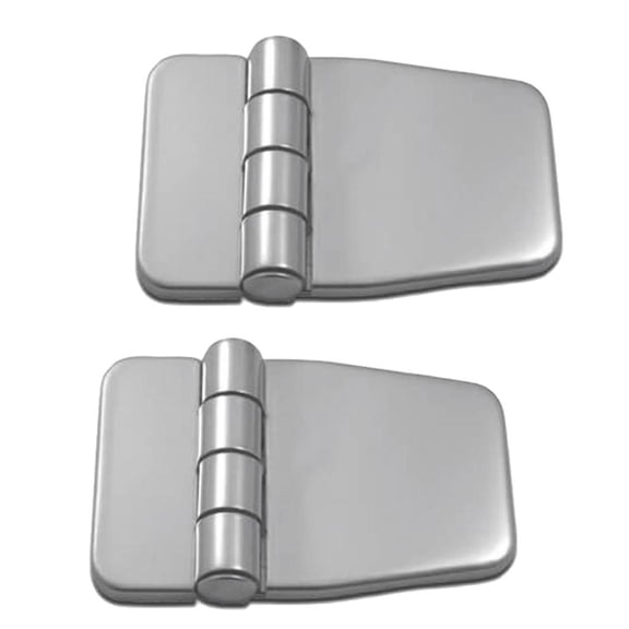Nishiyuenyi 2x Marine Grade Stainless Steel Door Hinge Locker Hinges with Cover for Boat,