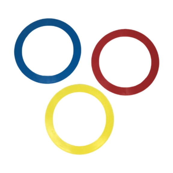 Nishiyuenyi 3 Pieces Performance Juggling Rings, Hand Juggling Rings, Hand Skills, Acrobatic