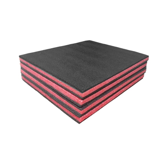 Nishiyuenyi 4 Pieces Tool Box Foam Inserts Professional Portable Tool Box Liners for Toolbox 50cmx30cmx2.5cm