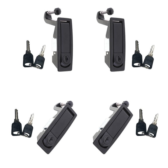 Nishiyuenyi 4Pack Compression Latch Lock Horsebox Locker Doors Tack Box Cabin for SOUTHCO C5 4PCS Compression Latch