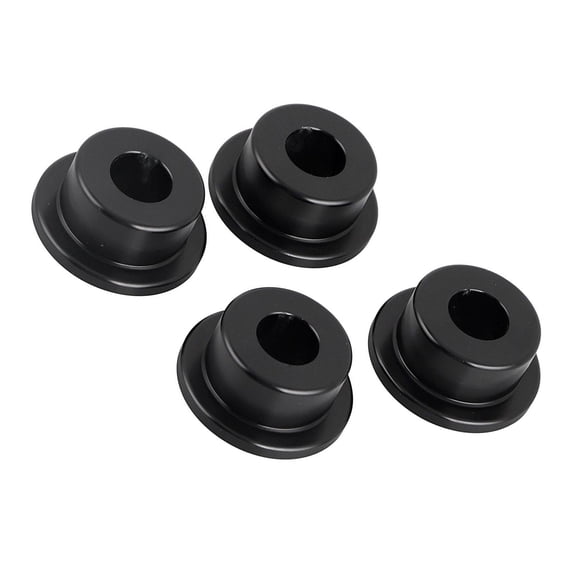 Nishiyuenyi 4Pcs Handlebar Riser Bushings Replaces for Harley Sportster 1973 - 2017 Black