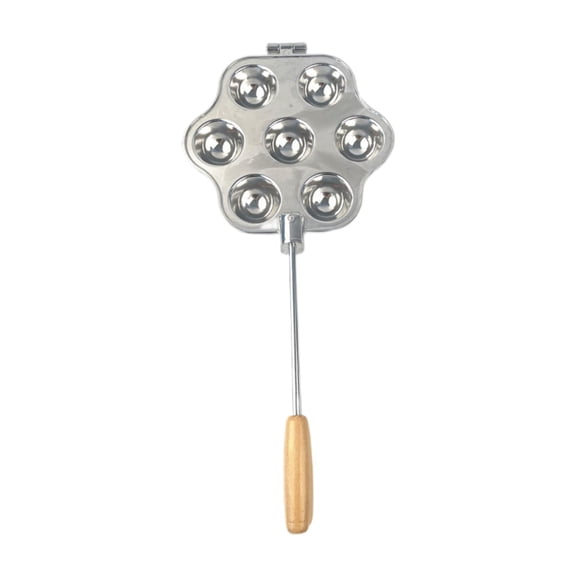Nishiyuenyi 7 Holes Cupcake Maker Pies Making Tool Lightweight Multipurpose Easy to Use Mini