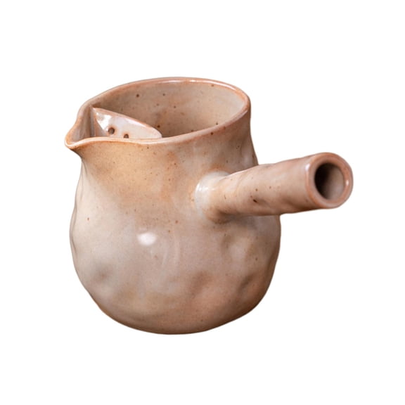 Nishiyuenyi 730ml Ceramic Teapot Blooming and Loose Tea Leaf Kettle Rustic Porcelain Tea Pot Style B