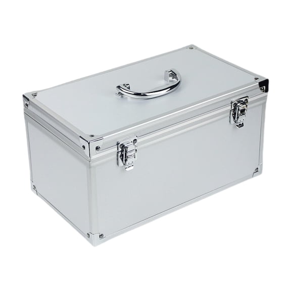 Nishiyuenyi Aluminum Alloy Tool Box Utility Case for Instruments, Portable Organizer Storage 30cmx17cmx16cm