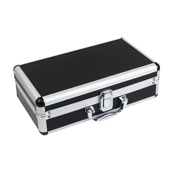 Nishiyuenyi Aluminum Alloy Tool Box Utility Case for Instruments, Portable Organizer Storage 30cmx17cmx9.5cm