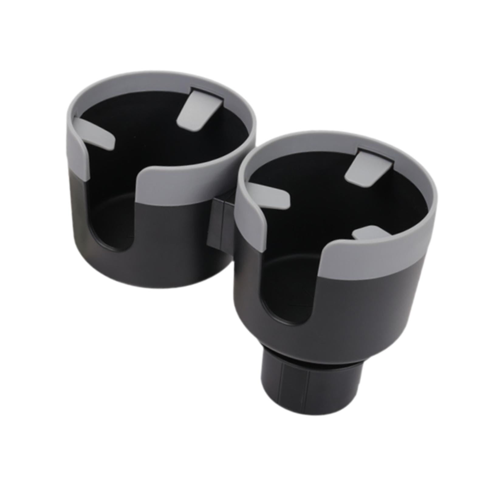 Nishiyuenyi Automotive Cup Holder Extender Car Interior Organizer Removable Car Drink Holder Grey