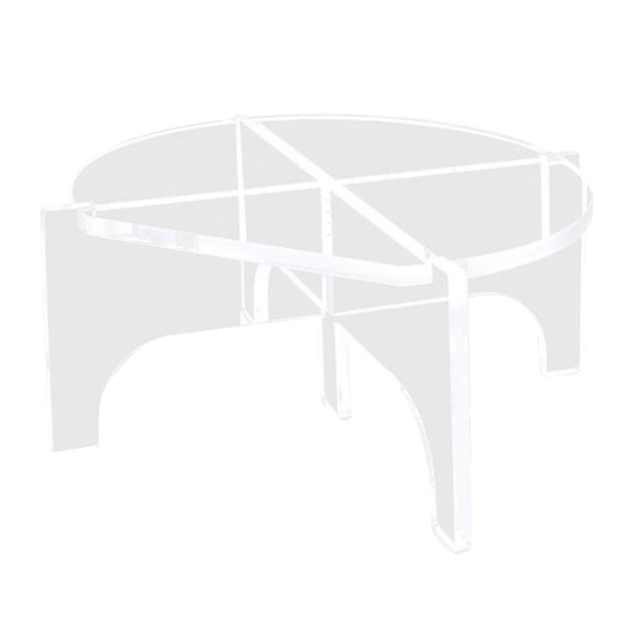 Nishiyuenyi Beverage Dispenser Stand Plant Stand Acrylic Clear,Water Jug Holder,Cake Display